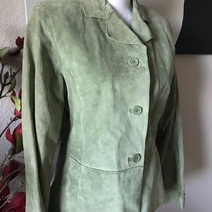 Brandon Thomas leather/Suede jacket size m